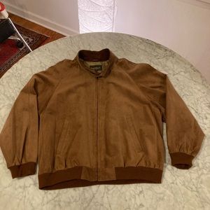Paul Stuart Suede Bomber Jacket Vintage
